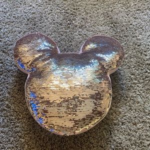 Pink Mickey Pillow